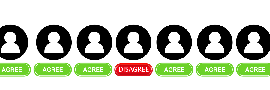agree vs disagree